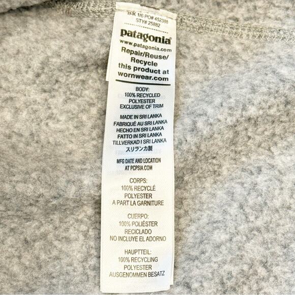 Patagonia Men's Better Sweater Fleece Vest Size 2XL - Picture 6 of 12